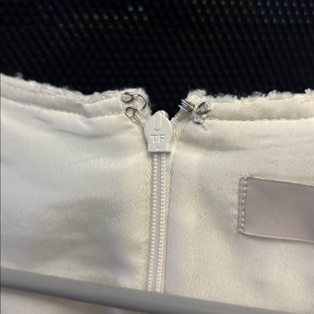 NWT Loft Tweed Short Sleeve Mini Dress Size 6 - Picture 6 of 10